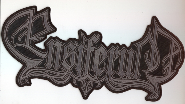 Ensiferum - Graues Logo Rückenaufnäher