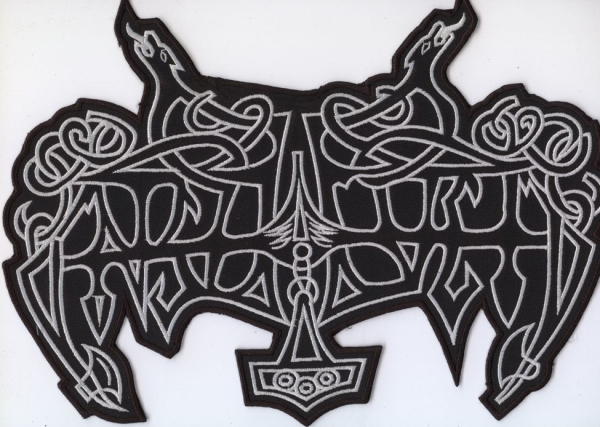 Enslaved - Old Thorshammer Logo Backpatch