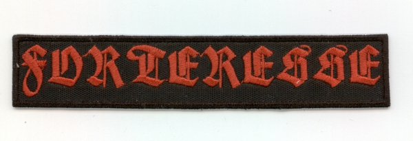Forteresse - Rotes Logo Aufnäher