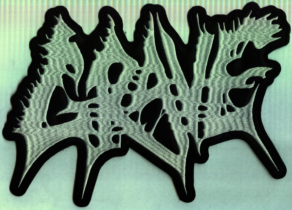 Grave - logo 2 Rückenaufnäher