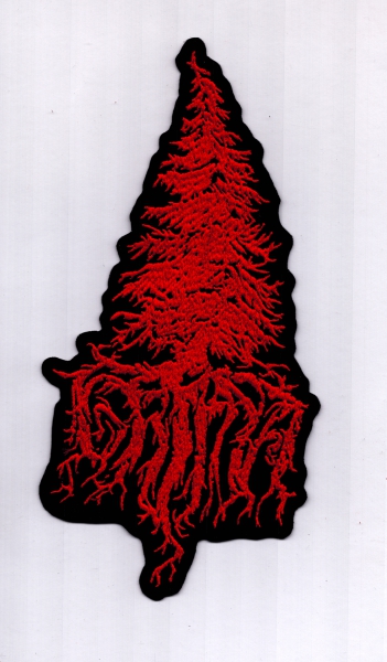 Grima - Rotes Altes Logo 2 Rückenaufnäher