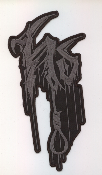 Happy Days - Graues Symbol Rückenaufnäher