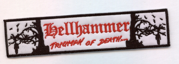Hellhammer - Triumph of Death Stripe Aufnäher