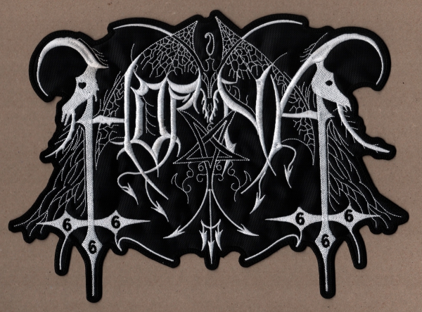 Horna - Logo Rückenaufnäher