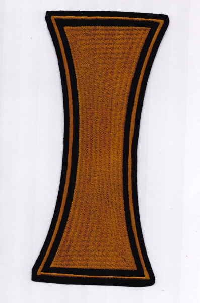 I - Old Gold Logo Rückenaufnäher