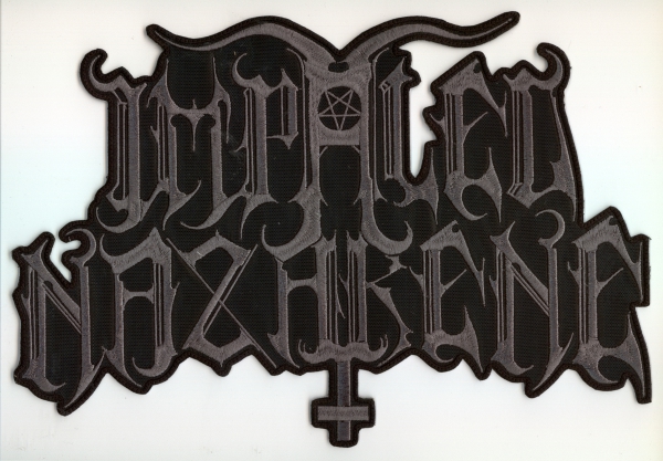 Impaled Nazarene - Graues Logo Rückenaufnäher