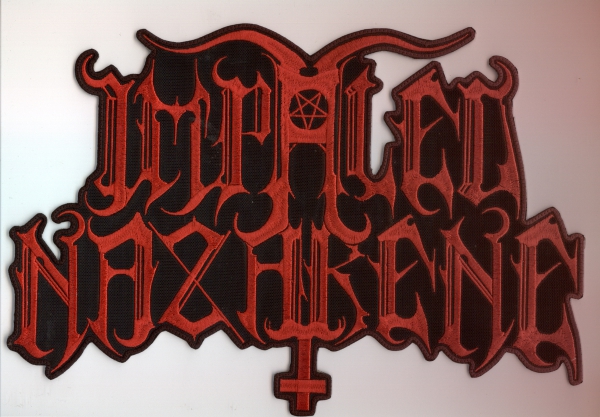 Impaled Nazarene - Rotes Logo Rückenaufnäher