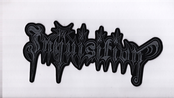 Inquisition - Graues Logo Rückenaufnäher