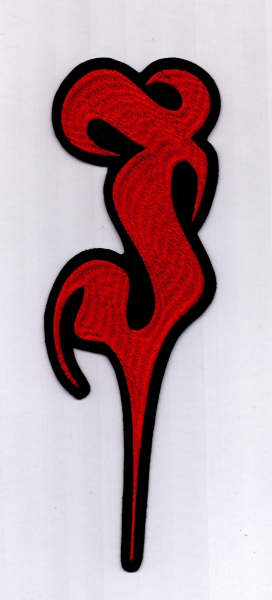 Inquisition - Rotes Symbol Rückenaufnäher