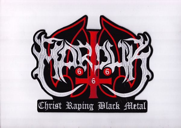 Marduk - Christ Raping Black Metal Rückenaufnäher