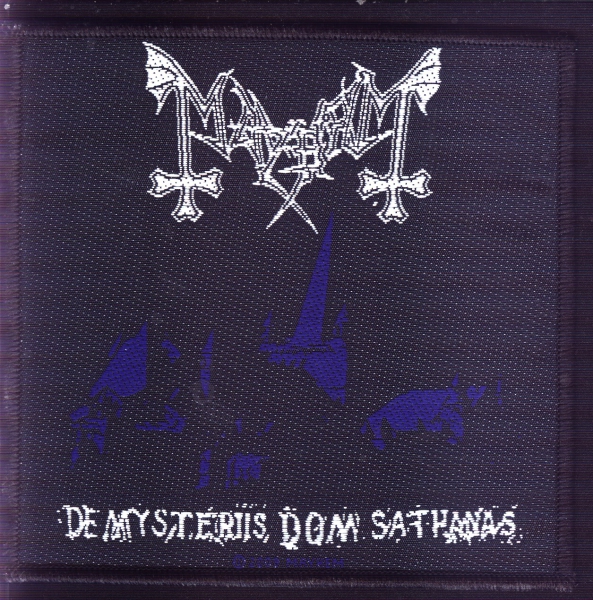 Mayhem - De Mysteries Dom Sathanas Aufnäher