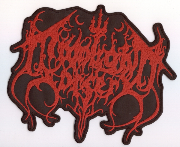 Moonlight Sorcery - Rotes Logo Rückenaufnäher