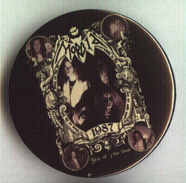 Morbid - Year of the Goat Button 59 mm