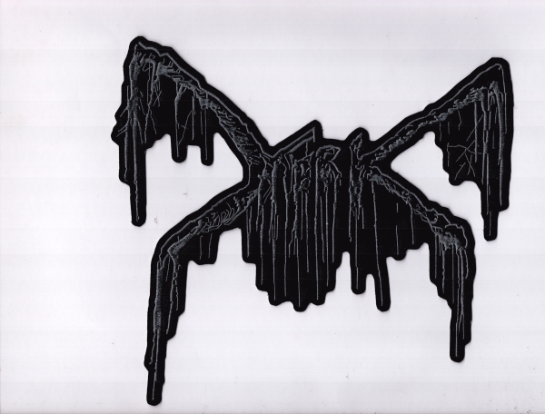 Mork - Graues Logo Rückenaufnäher