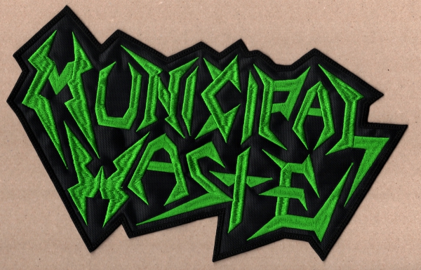 Municipal Waste - Logo Rückenaufnäher