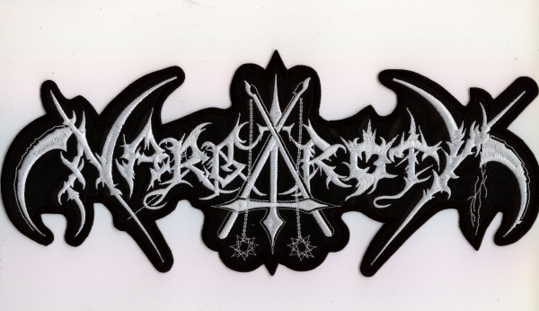Nargaroth - White Shape Logo Backpatch