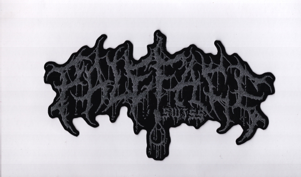 Paleface Swiss - Graues Logo Rückenaufnäher