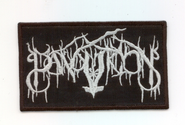 Panopticon - Weisses Logo Aufnäher