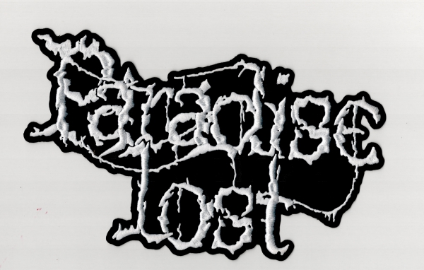 Paradise Lost - White Logo Backpatch
