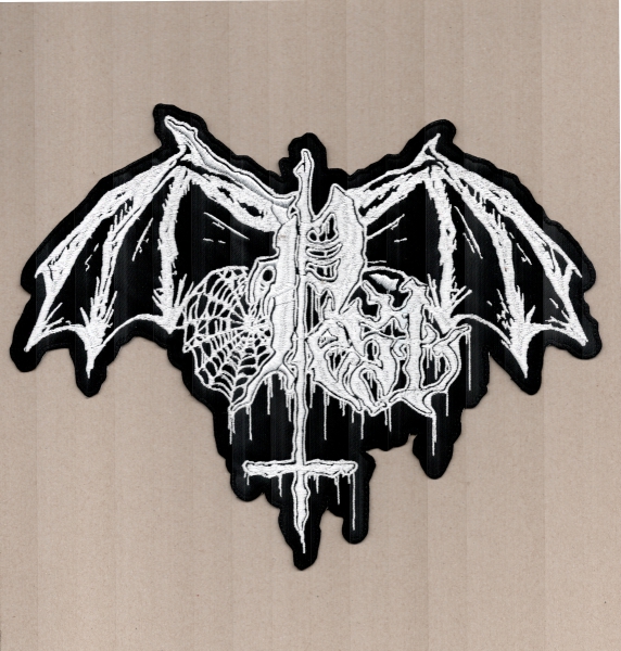 Pest (SE) - White Logo Backpatch