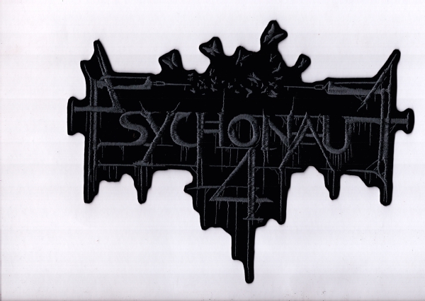 Psychonaut 4 - Graues Logo Rückenaufnäher