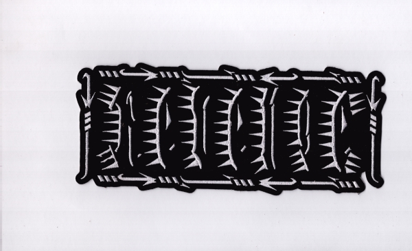 Revenge - Weisses Logo Rückenaufnäher