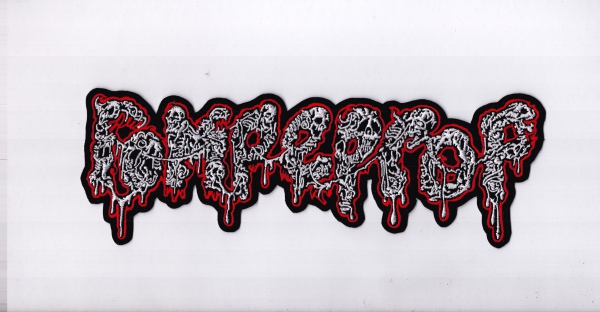 Rompeprob - Rot Weisses Logo Rückenaufnäher