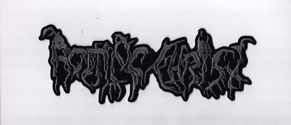 Rotting Christ - Graues Logo Rückenaufnäher