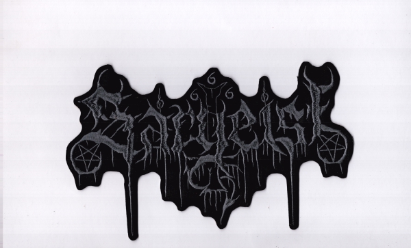 Sargeist - Graues Logo Rückenaufnäher