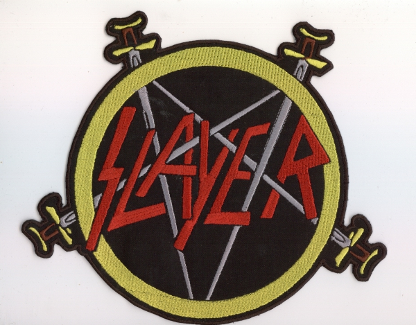Slayer - Pentagram Logo Backpatch