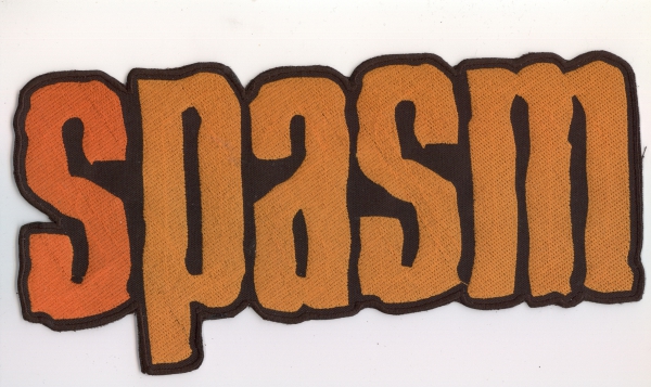 Spasm - Orange Logo Backpatch
