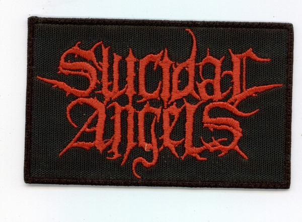 Suicidal Angels - Rotes Logo Aufnäher