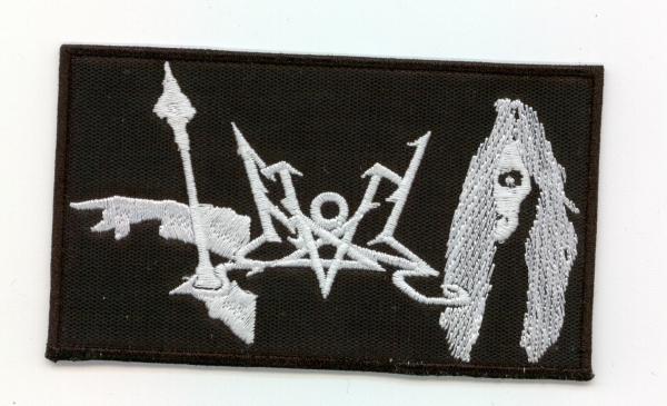 Summoning - Weisses S & P Logo Aufnäher