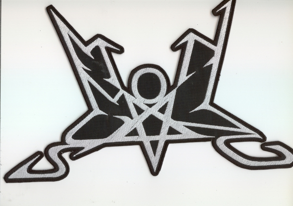 Summoming - White Logo Backpatch