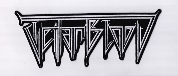 Teitanblood - Weisses Logo Rückenaufnäher
