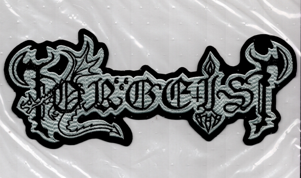 Torgeist - White Logo Backpatch