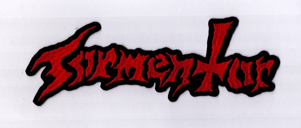Tormentor - Dunkel Rotes Logo Rückenaufnäher