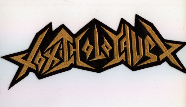 Toxic Holocaust - Goldenes Logo Rückenaufnäher