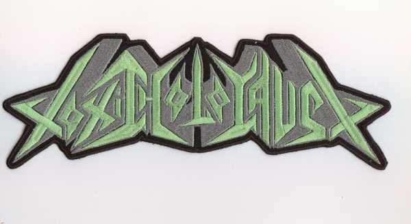 Toxic Holocaust - Green Grey Old Logo Backpatch