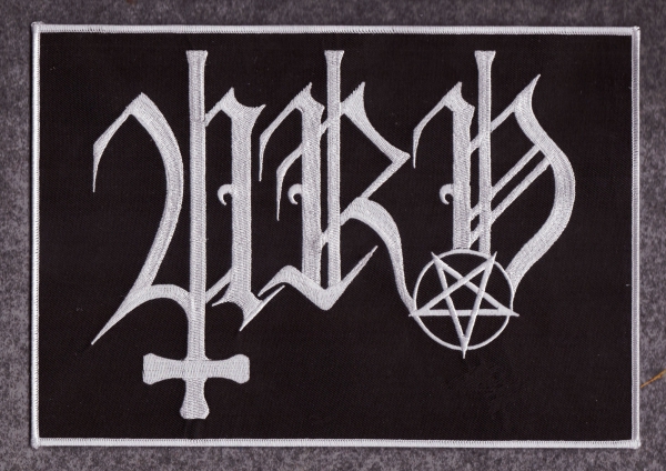 Urn - Weisses logo Rückenaufnäher