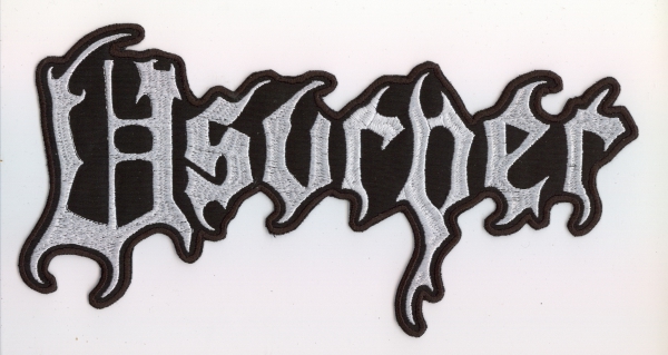 Usurper - White Logo Backpatch