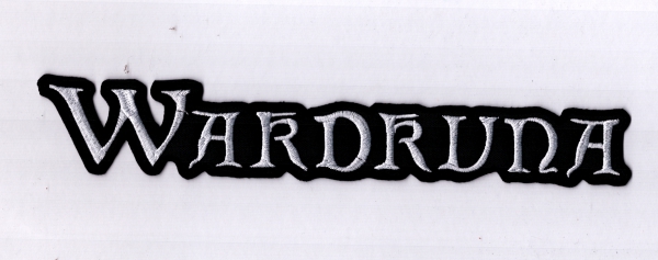 Wardruna - Weisses Logo Rückenaufnäher