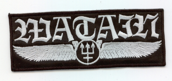Watain - Weisses Logo Flügel Aufnäher