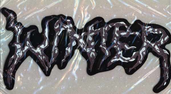 Winter - Grau Weisses Logo Rückenaufnäher