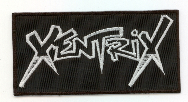 Xentrix - Weisses Logo Aufnäher