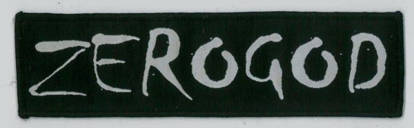 Zerogod - Logo Woven Patch