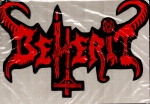 Beherit - Rotes Altes Logo Rückenaufnäher