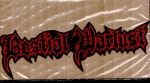 Bestial Warlust - Rotes Logo Rückenaufnäher