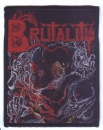Brutality - Screams of the Woven Patch Aufnäher