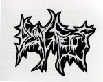 Dying Fetus - Weisses Logo Rückenaufnäher